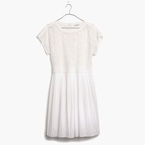 Madewell Geo Lace Mini Dress